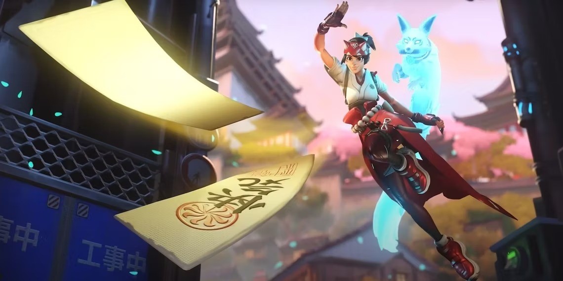 《守望先锋：归来》五子新皮肤烫得像2077人物蒙蒙？