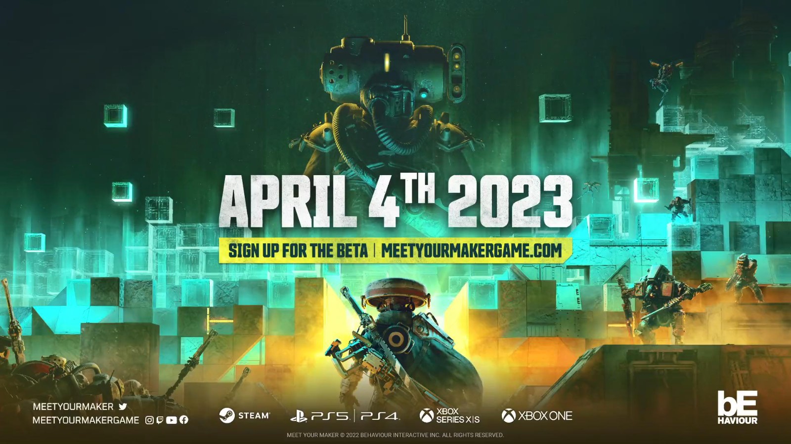 TGA2022:打造掠夺性游戏《Meet Your Maker》年4月4日宣布发售