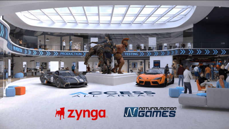 T2的开发商Zynga推出了一个虚拟工作室，为游戏行业提供教育。