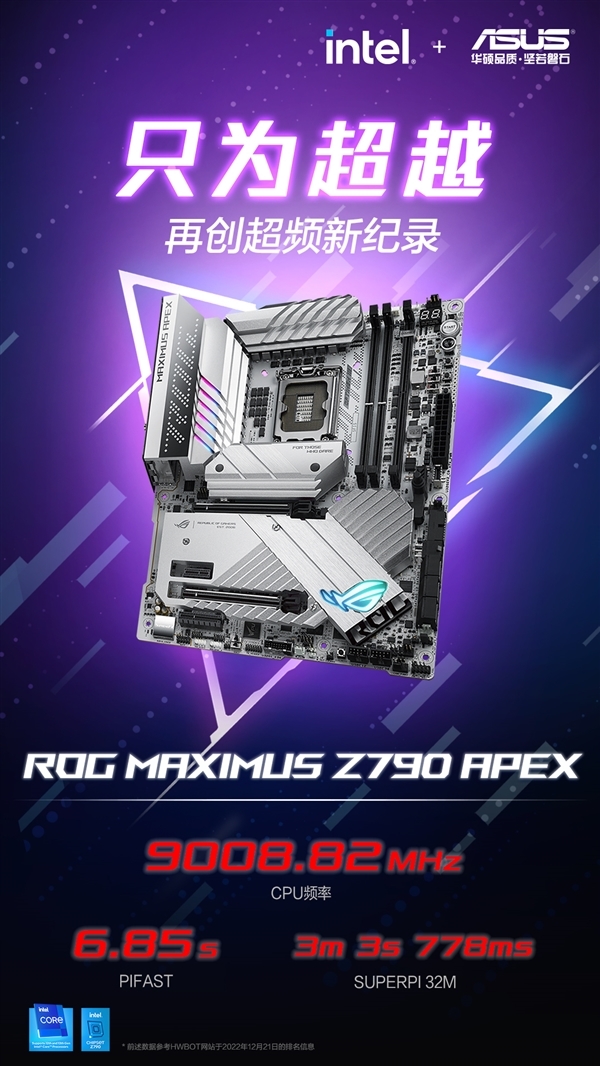 AMD8年真人连续打破了英特尔第13代酷睿超频