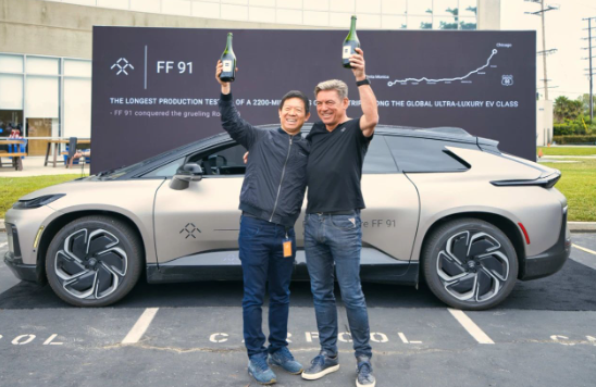 法拉第宣布，今后将参加CES旗下FF91，并于3月底量产。