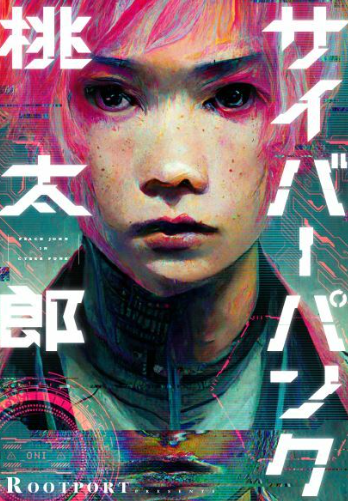 苦修画功再难的圆完全AI图像生成漫画《赛博桃太郎》发售