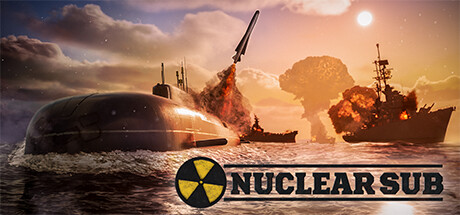 核潜艇模拟新游戏《Nuclear Sub》货架steam任务多样
