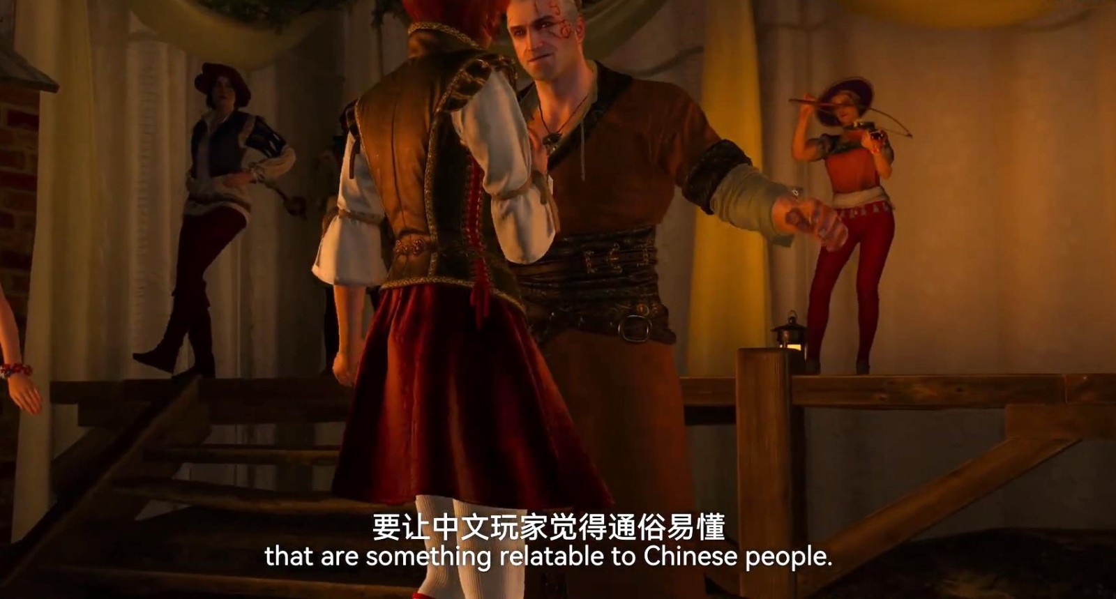 《巫师3》中文配音后话:因为困难很多，所以很容易理解