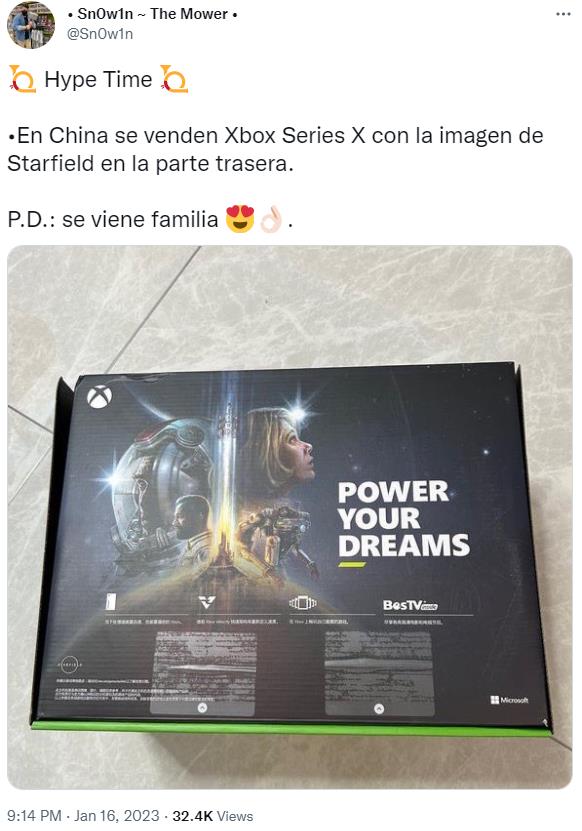 传言《星空》封面XSX包出现在国内