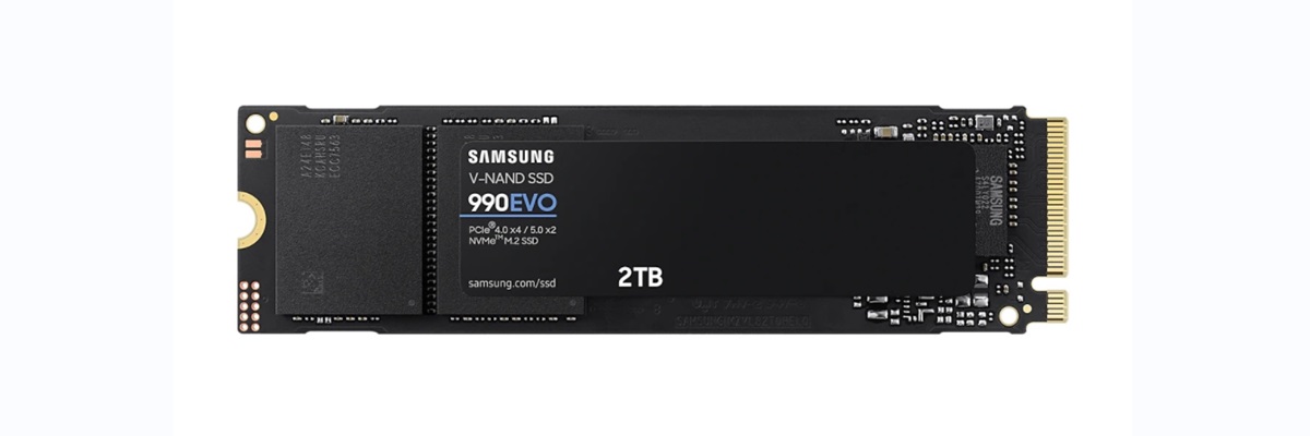 三星990EVOSSD首发最大2TB首发价1179元
