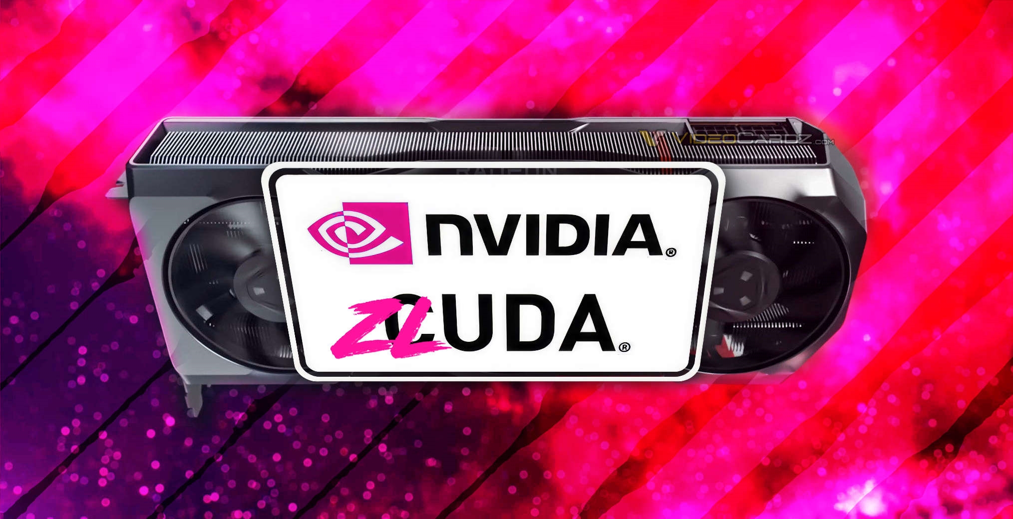 AMD显卡可以运行NVIDIACUDA应用程序！很快的。
