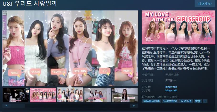 在《私人订制：我的专属韩国女团》的蒸汽页面上支持繁体中文。
