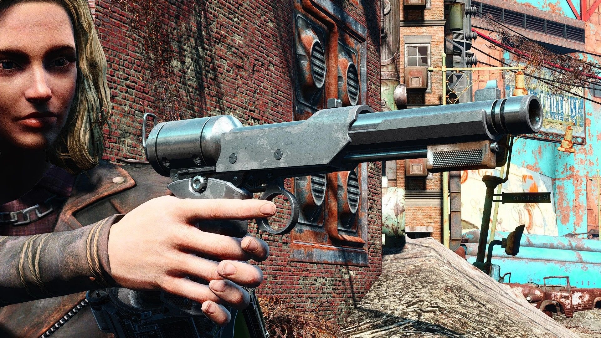 《辐射4》MOD加入电视剧版露西的镇静枪武器
