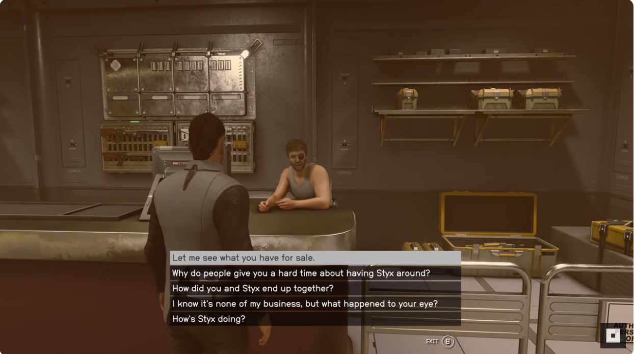 《星空》5月份更新后，您终于可以停止观看NPC对话了。
