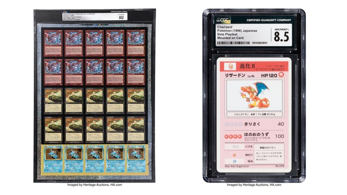 罕见的测试神奇宝贝卡售价275，000美元。纸很特别
