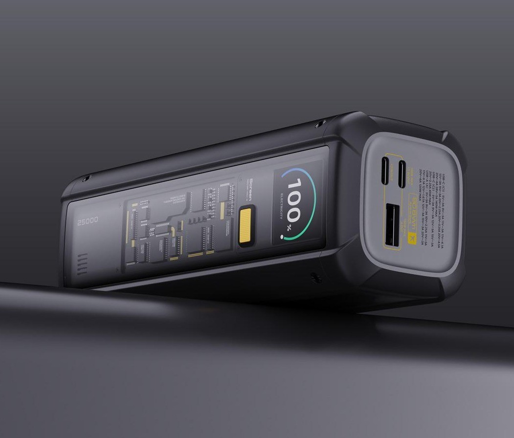 小米历史上最强充电宝499元：25000mAH212W输出
