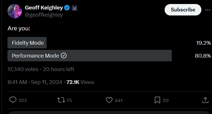 帧率还是图片？PS5Pro两者兼而有之
