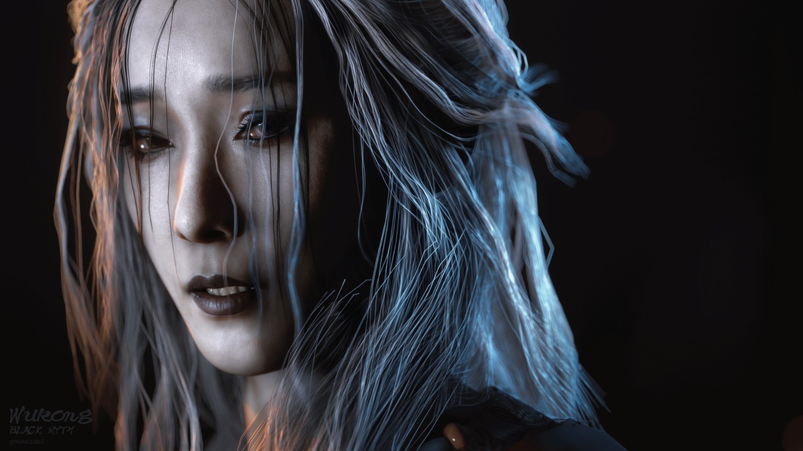 《黑神话》游戏摄影新截图，铁扇公主的四妹妹萍萍超漂亮
