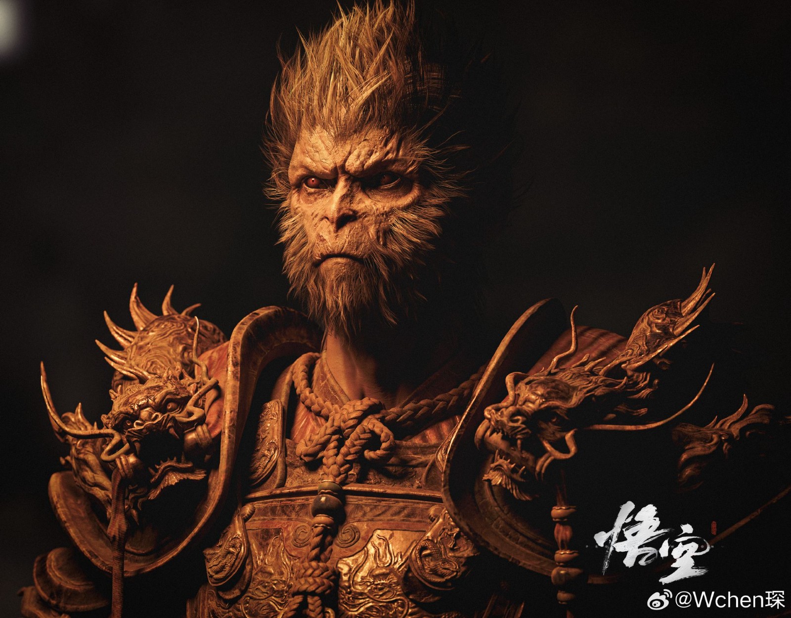 《黑神话》《圣人残身》、《红卫兵》、《天蓬元帅》等造型图都很酷！
