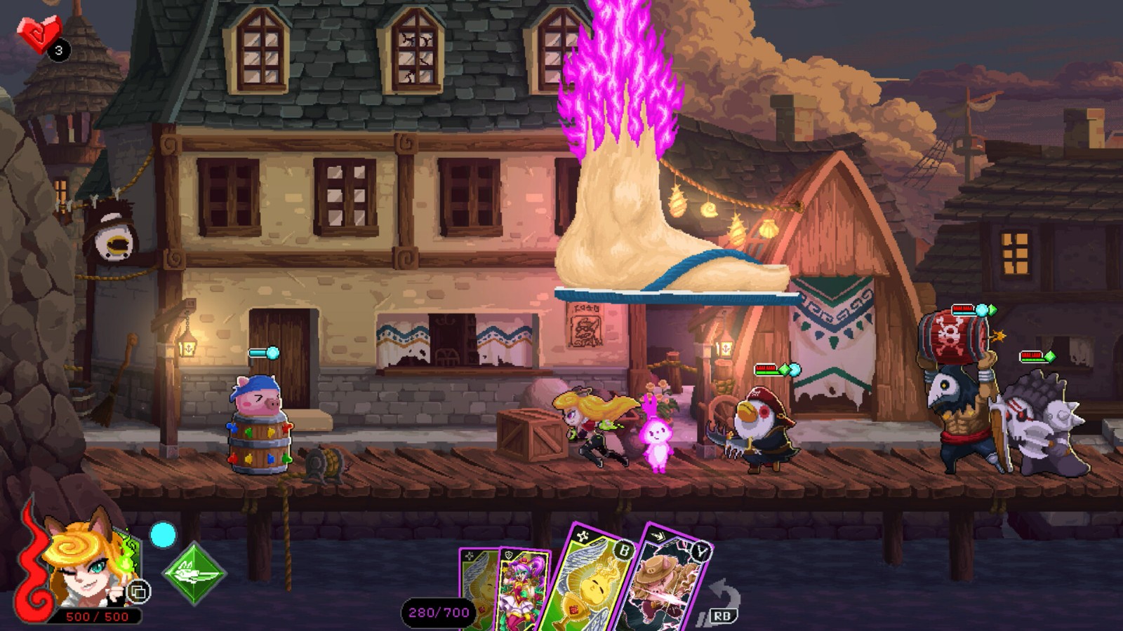 卡水平板《魂宠猎人》将于11月7日上市支持试玩
