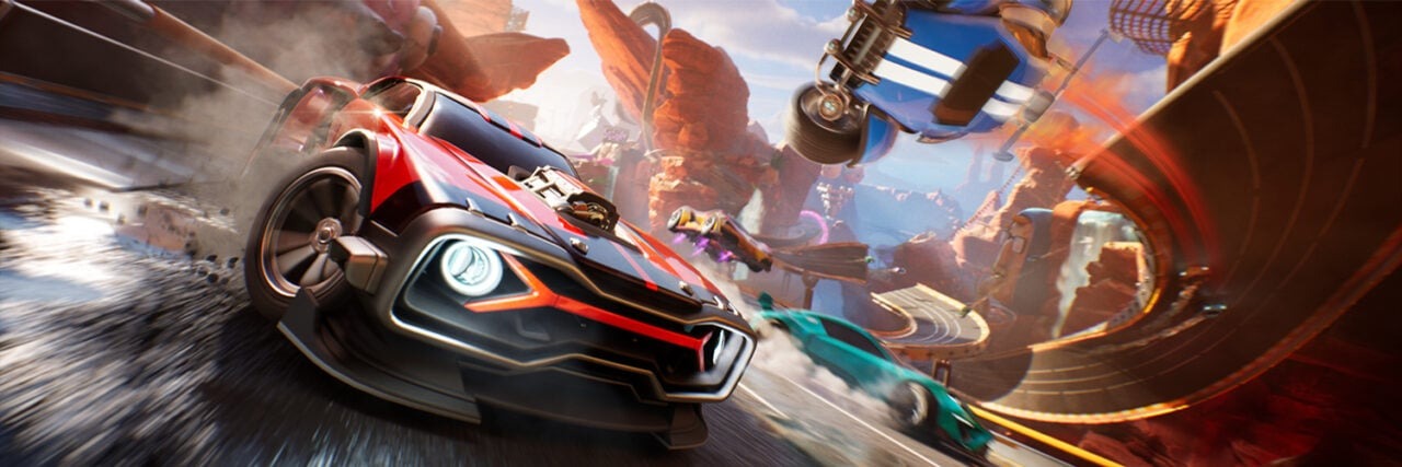 《堡垒之夜》赛车游戏《火箭赛车》停止主题更新
