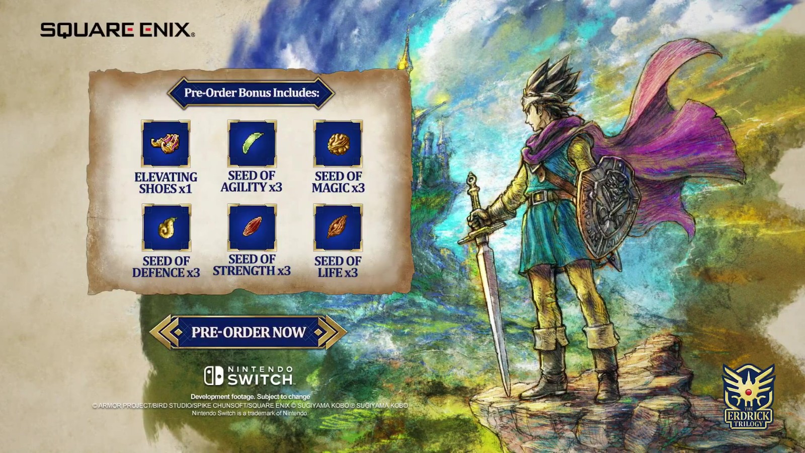 《勇者斗恶龙3：HD-2D重制版》新公告将于11月14日发布
