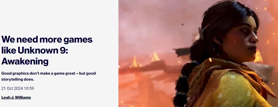 外媒称他们需要更多像《无名九使》这样的游戏角色，即使他们很丑
