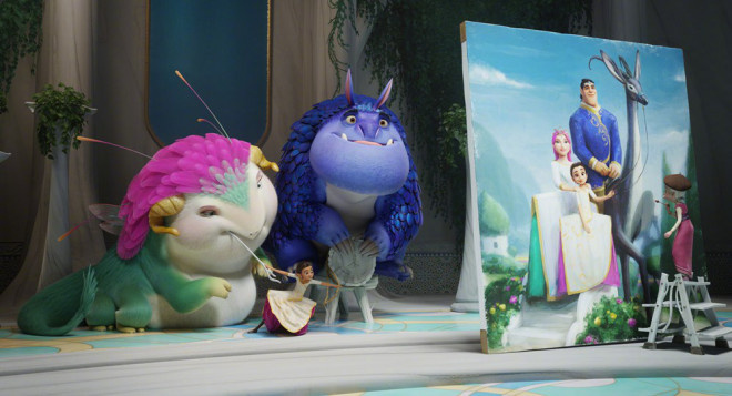 妮可·基德曼配音！动画电影《魔咒奇缘》曝光新海报
