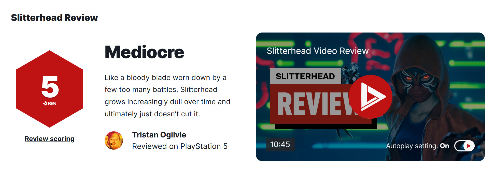 《野狗子》IGN5分很快就会失去创意冒险
