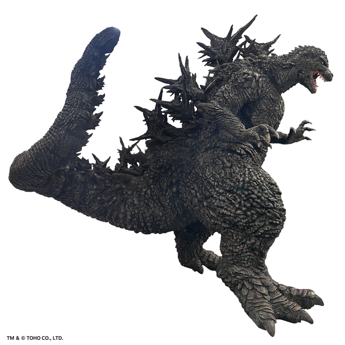 为纪念哥斯拉诞生70周年，官员推广三座2.3米巨型雕像全球限量版
