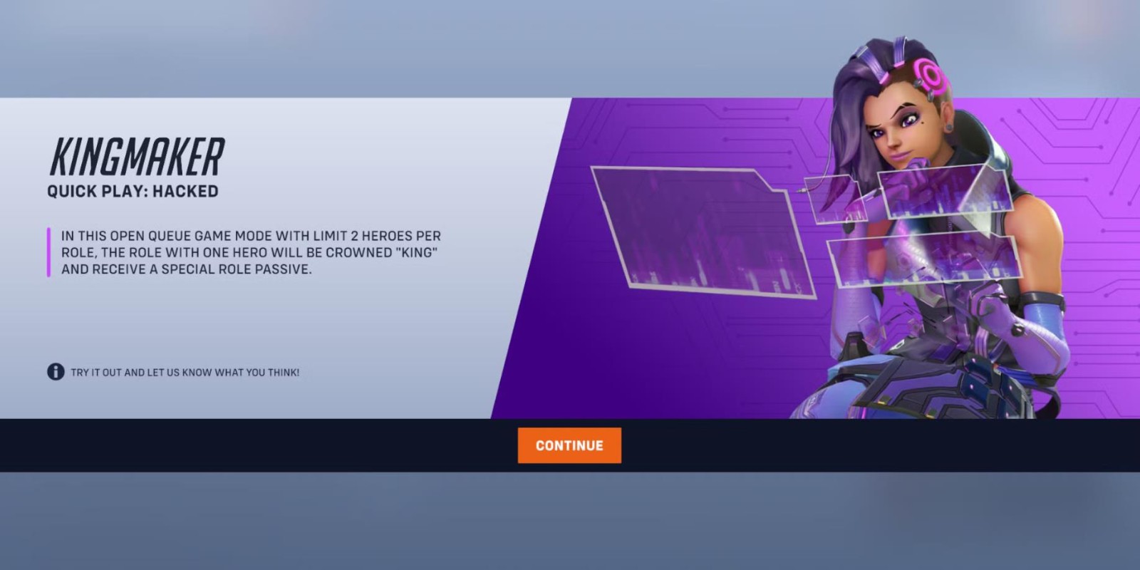 《守望先锋2》新的5v5实验模式将持续至12月9日
