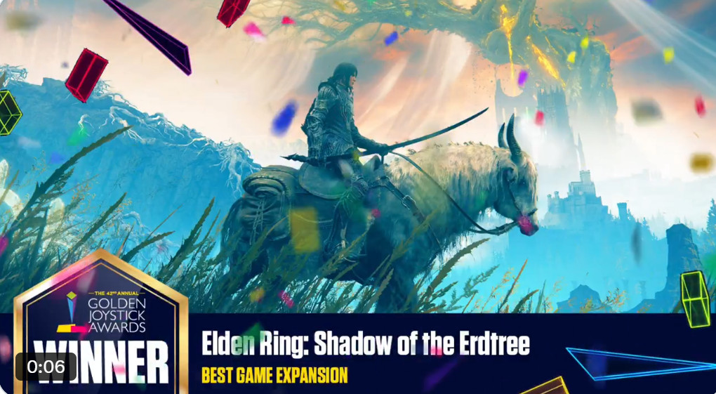 《艾尔登法环：黄金树幽影》将没有资格参加BAFTA最佳游戏奖
