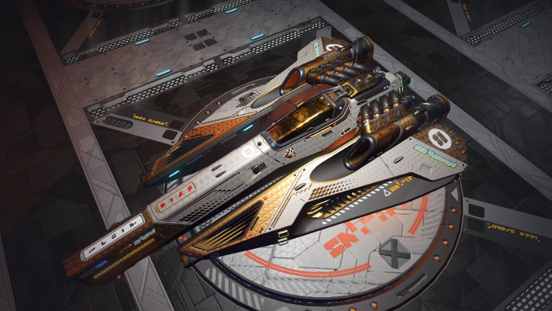 为了庆祝获得TGA社区支持奖提名，《无人深空》现限时提供金色飞船“兴隆凤凰”
