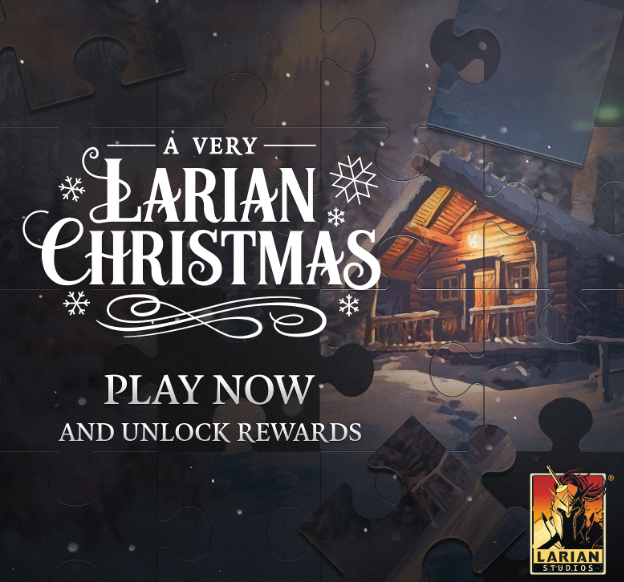 Larian开始工作的圣诞倒计时并每天更新他的游戏

