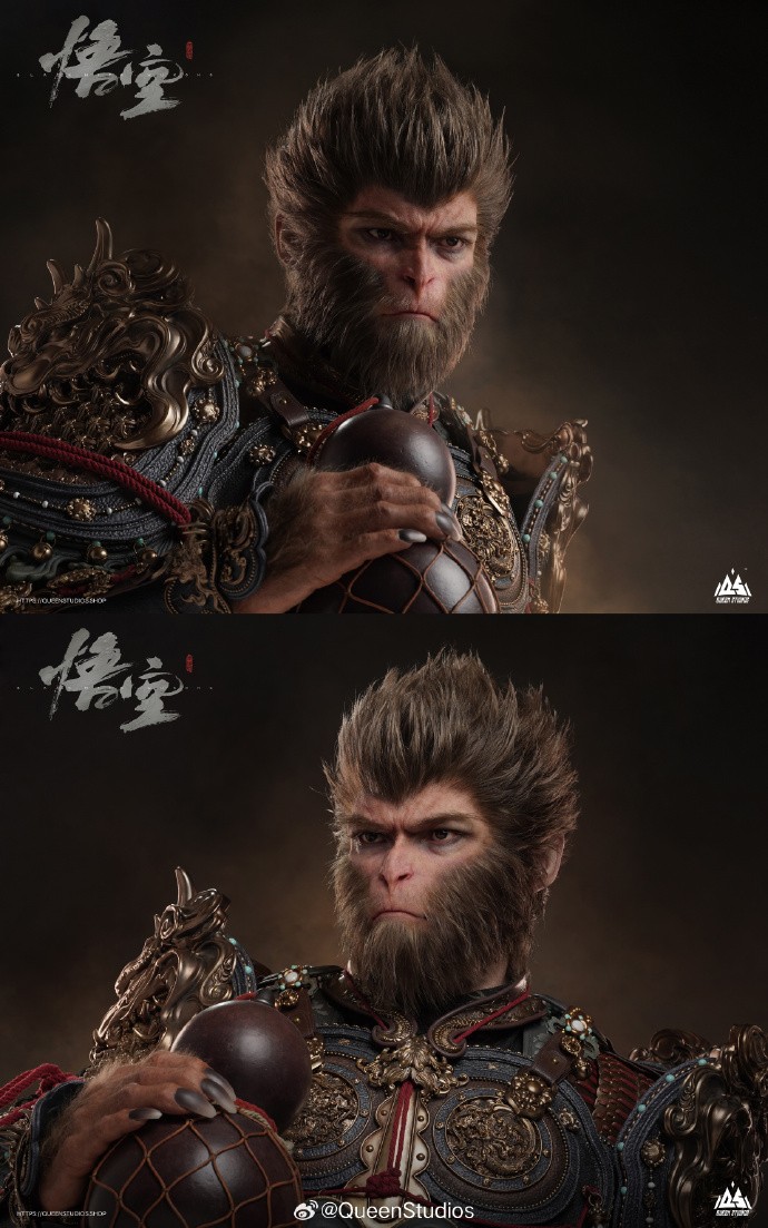 《黑神话：悟空》半身像预购预览价33800元
