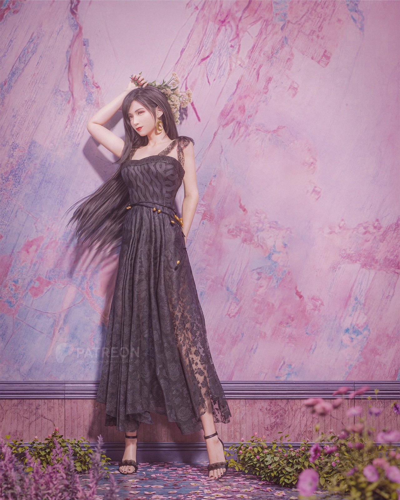 《最终幻想7》女主新3D美女如此迷人
