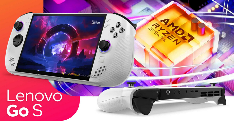 联想新款掌上游戏机LegionGoS首批渲染图采用SteamOS版本
