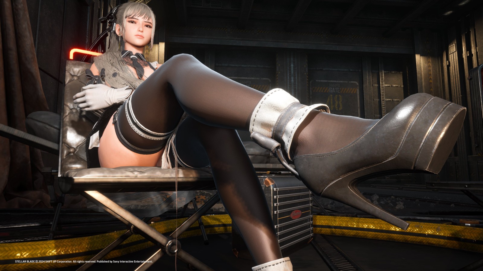 《星刃》拍照模式，全新美颜图片，全方位享受女角色的好身材
