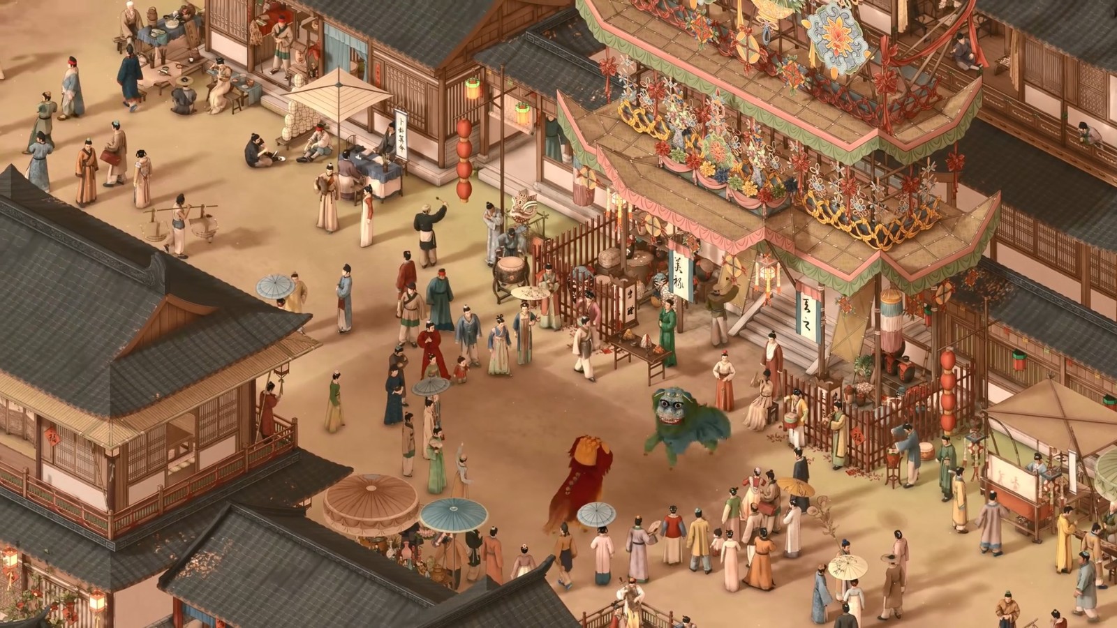 国内开放世界RPG《烽火与煮饭的烟》第二款真人PV发布
