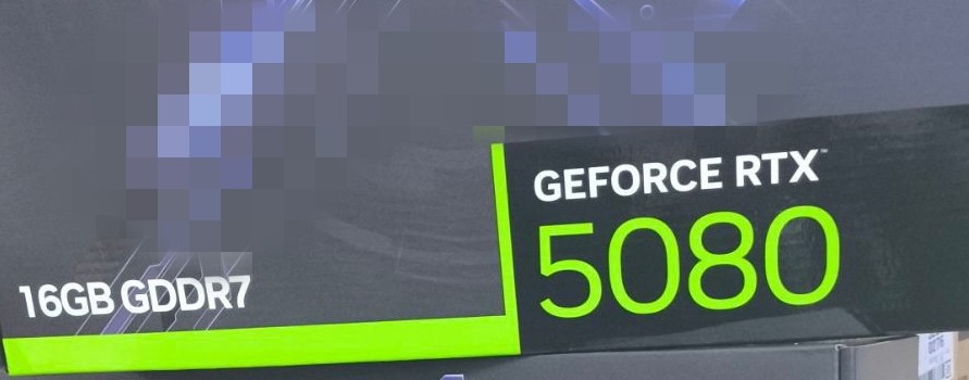 RTX5080还是太小气了！核心视频内存被削减一半
