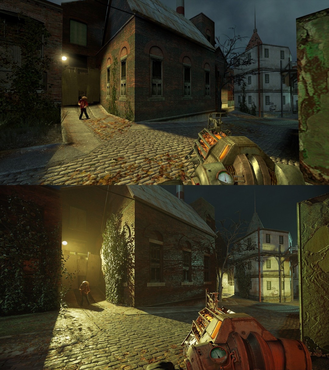 电影院级的画面质量！Nvidia展示了被所有光线追逐的《半条命2》图片
