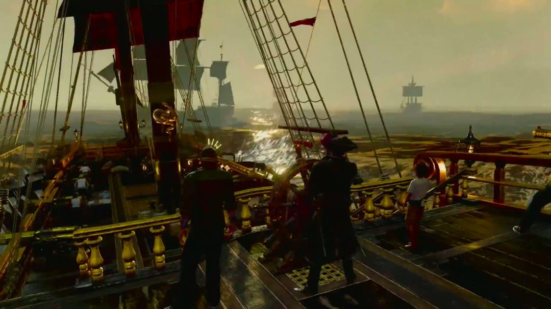 《如龙8：外传》13分钟显示比《碧海黑帆》好得多
