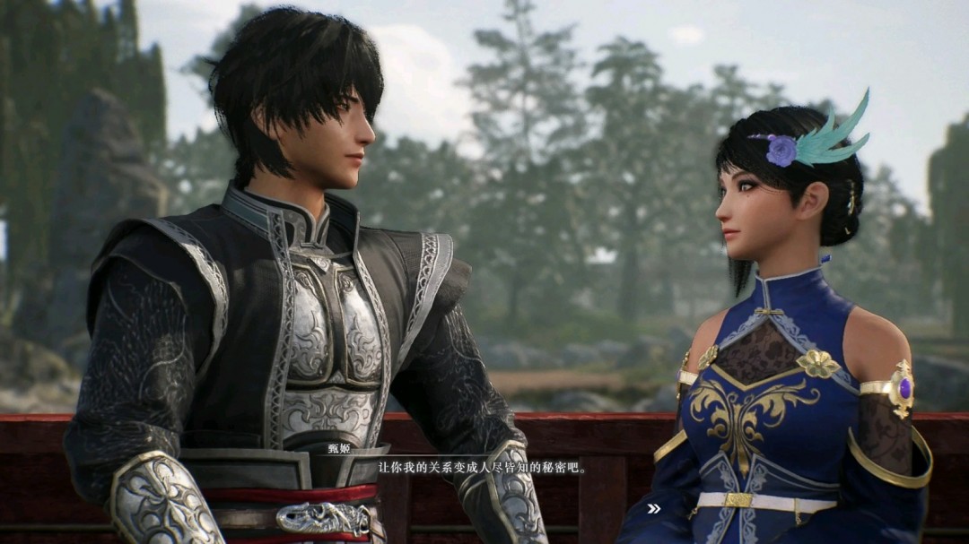 《真三国无双：起源》玩家可以与女将军建立暧昧关系
