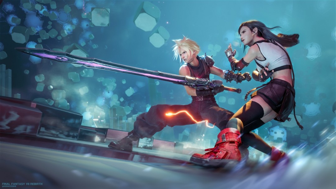 《最终幻想7：重生》PC版摄影美图迪瓦爱丽丝美丽动人
