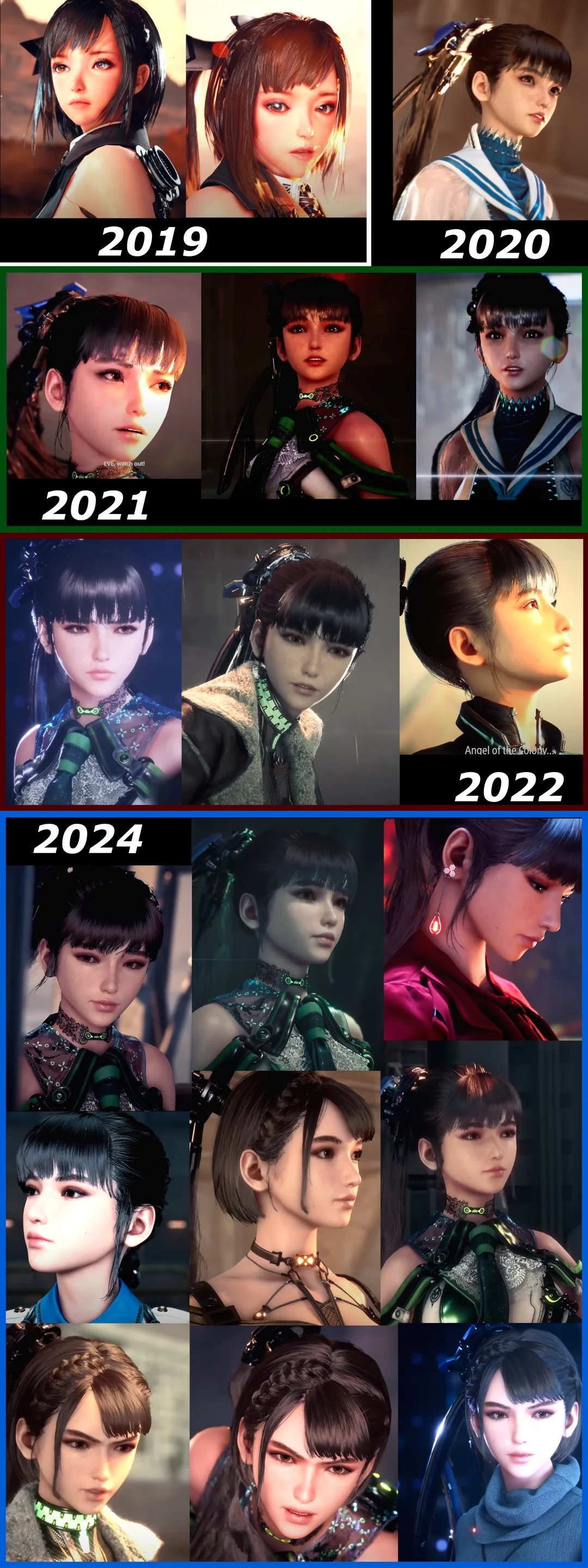 《星刃》伊芙的早期亮相视频看起来非常纯真可爱
