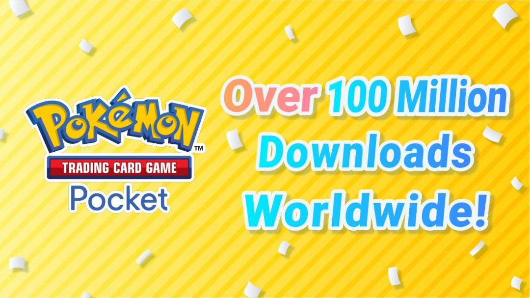 《宝可梦TCG Pocket》全球下载量已超过1亿次

