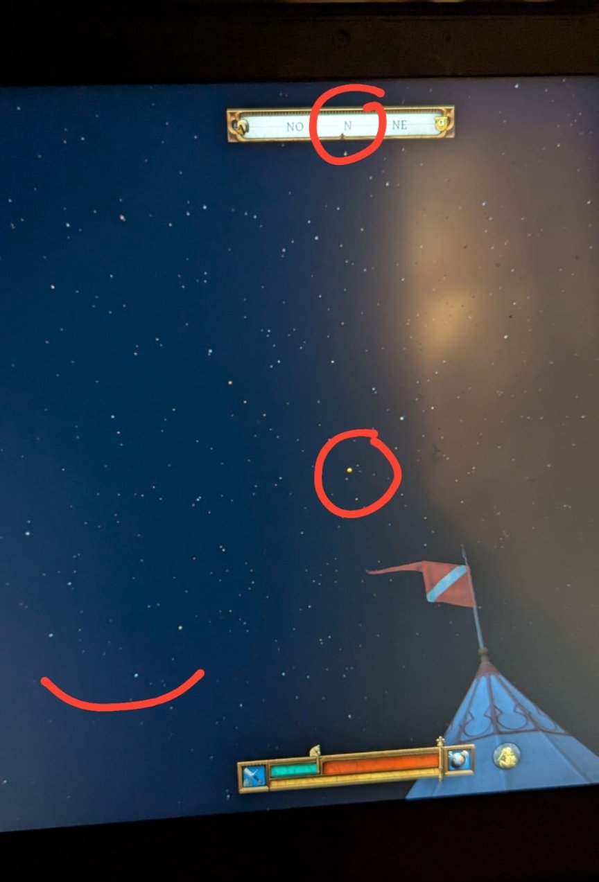 《天国：拯救2》在游戏中使用真实的星空地图创建夜空
