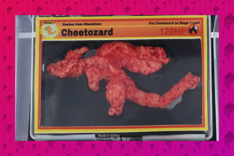 《宝可梦》喷火龙形薯片拍卖成功成交超8万美元
