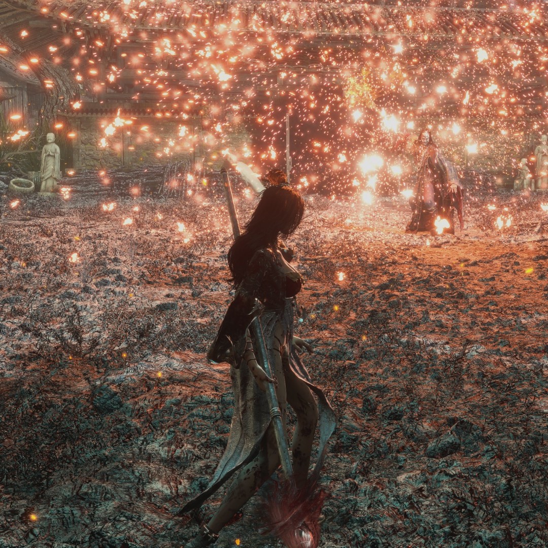 《明末：渊虚之羽》炫酷女主角vs鬼老板多张新截图
