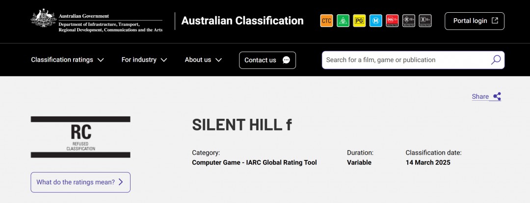 《寂静岭f》在澳大利亚被禁内容引起不适
