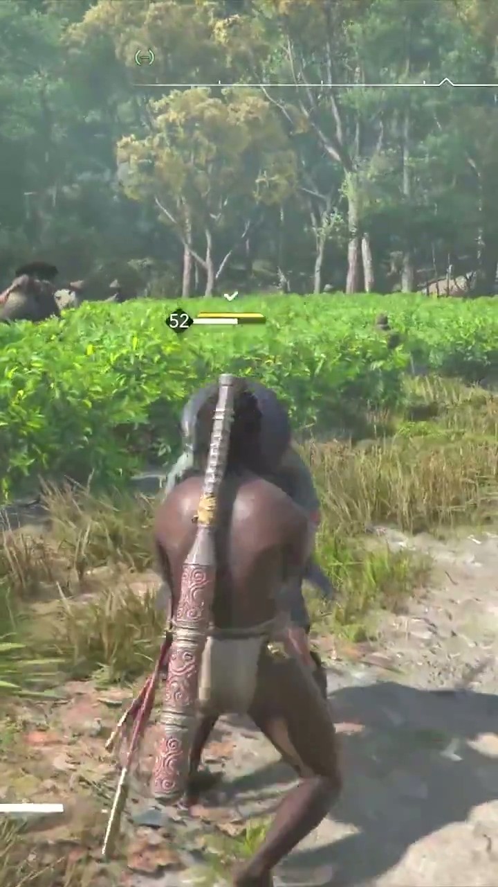 《刺客信条：影》搞笑虫子敌人斩首后可以自由行动
