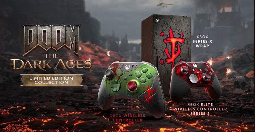 《毁灭战士：黑暗时代》LimitedElite手柄和XMXMainShell正式发布
