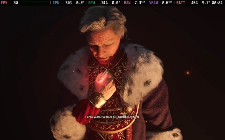 《上古卷轴4：湮灭重制版》收到SteamDeck绿色标签。整体体验流畅但有缺陷
