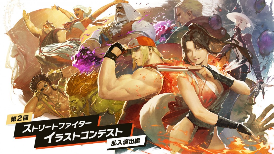 《街霸6》举办第二届插画大赛获奖作品将安装在游戏中
